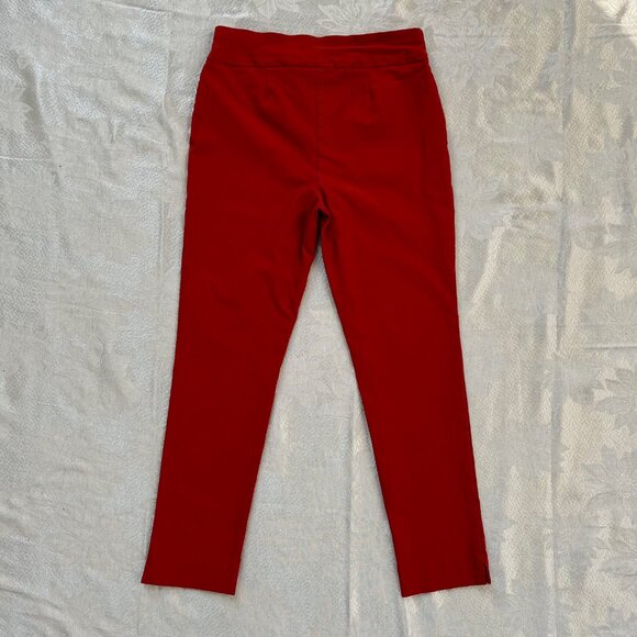 CHICO'S Red Slim Ankle Skinny Casual Pants Slacks Size 4R - Picture 2 of 11
